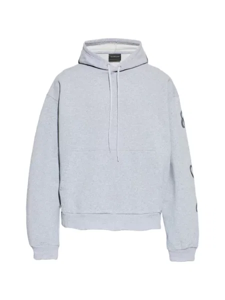 Hanorac cu glugă Balenciaga gri
