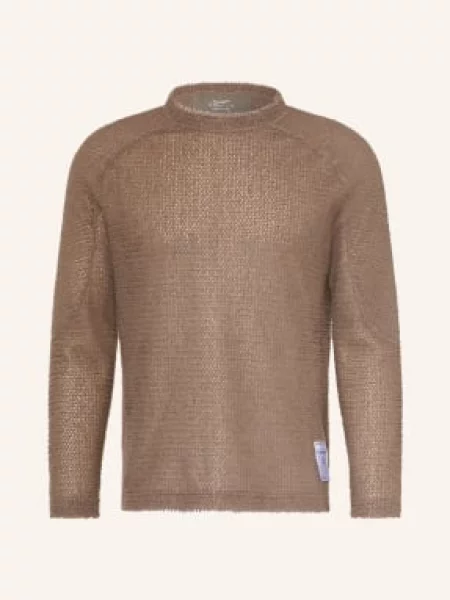 Satisfy Funkční Tričko Fuzzfleece™ Ad hnědá