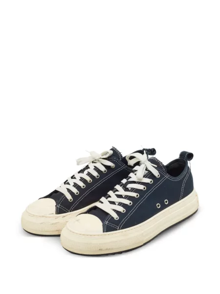Fűzős csipkés sneaker Dsquared2 kék