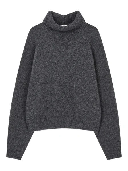 Pulover cu guler înalt heláncă Studio Tomboy gri
