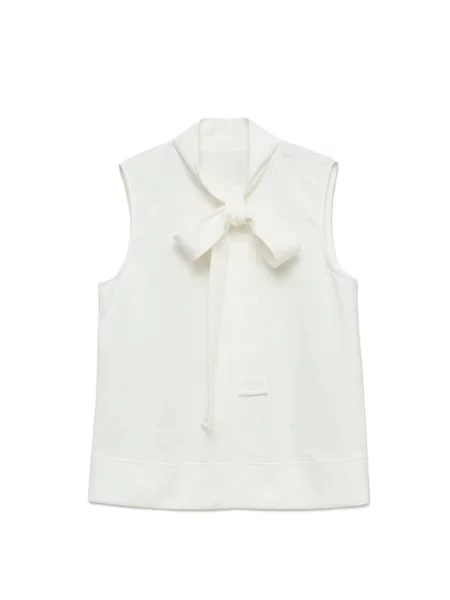 VERO MODA Top VMSmilla' alb