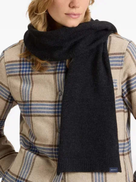 Fular Woolrich tricotate gri