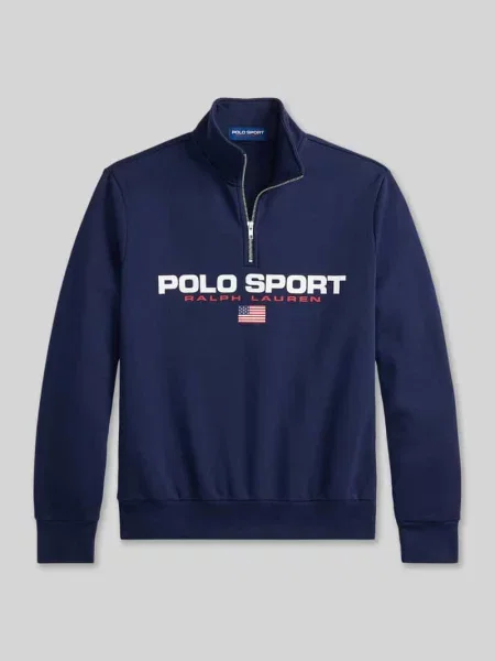 Sweter Polo Ralph Lauren granatowy