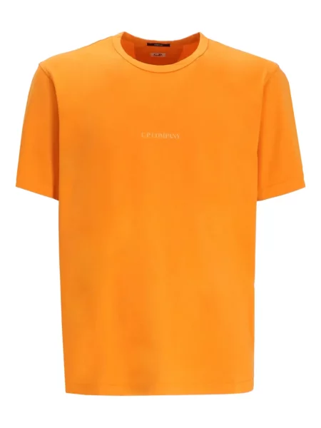 Tricou C.p. Company cu imagine portocaliu