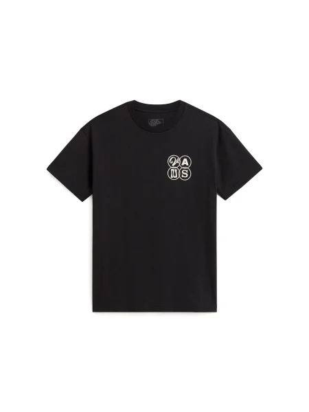 VANS Majica Ellipse črna / off-bela bela