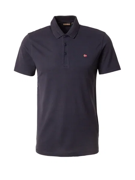 NAPAPIJRI Tricou EALIS albastru marin / roșu alb