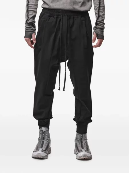 Pantaloni Thom Krom alergare cu cordon negru