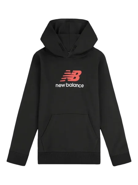 Bluza z kapturem dziecięca New Balance czarna