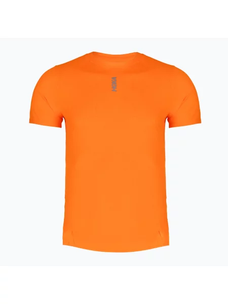 Tricou de alergare pentru bărbați HOKA EveryRun Short Sleeve electric tangerine