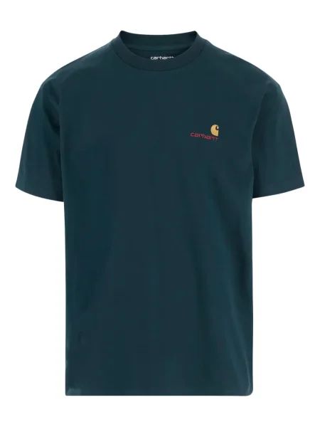 Tricou Carhartt Wip scurt albastru