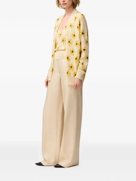 Cardigan Retori din cașmir cu model floral cu imagine