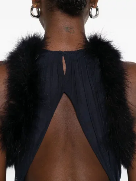 Rochie Mugler de costum albastru