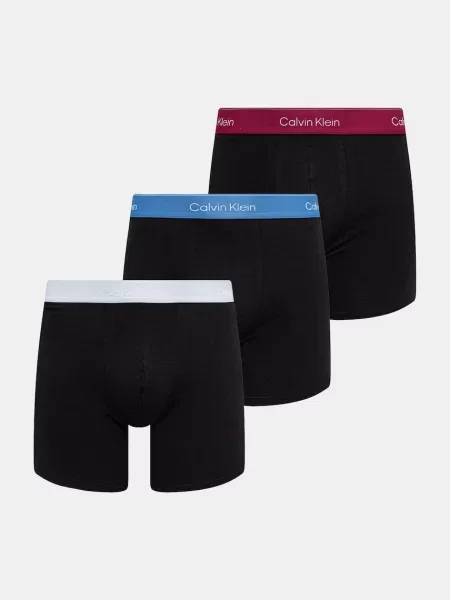 Calvin Klein Underwear boxeralsó férfi pamuttal csomag fekete