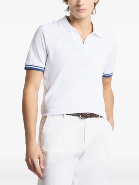 Tricou Fay cu dungi alb