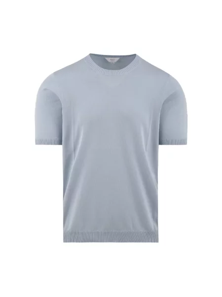 Sweter Malo z krótkim rękawem niebieski