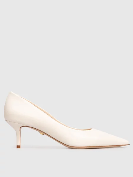 Шкіряні туфлі Babe Pay Pls бежеві