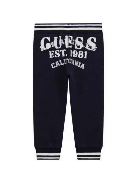 Dětské kalhoty Guess modré