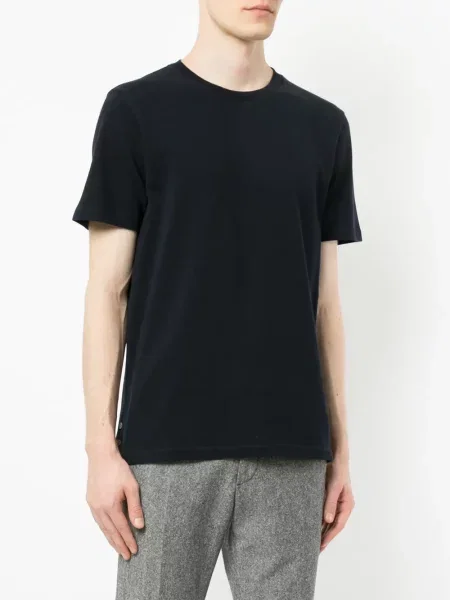 Pruhované tričko Thom Browne modré
