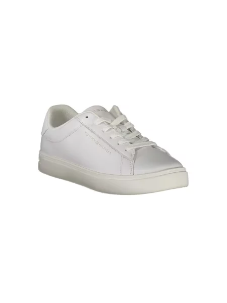 Lniane trampki Tommy Hilfiger casual białe