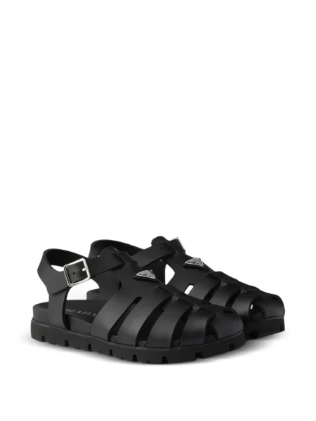 Sandale Prada cu autograf negru