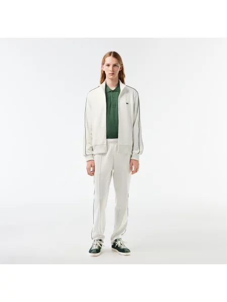 Lacoste Kurtka Dresowa Original Paris Piqué biała