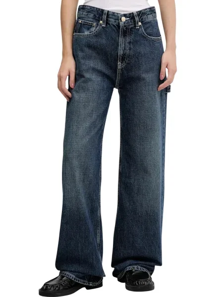 Boyfriendy Tommy Hilfiger Jeans niebieskie