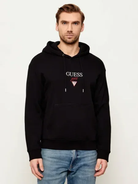 Guess Jeans Hanorac negru