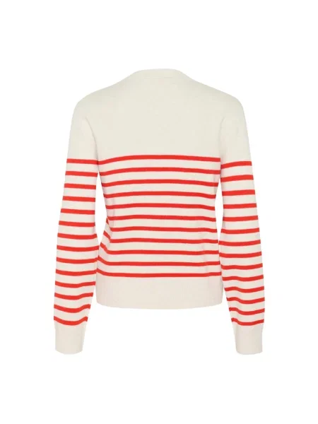 Sweter Inwear z dekoltem w serek
