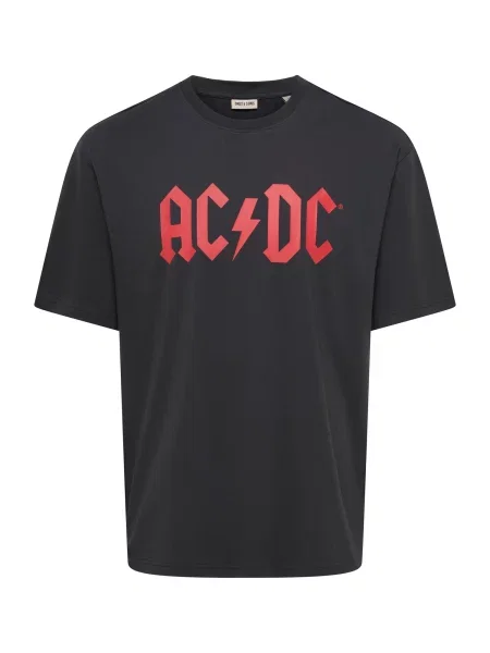 Only & Sons Tricou ONSCIFF metalic / roșu rodie gri