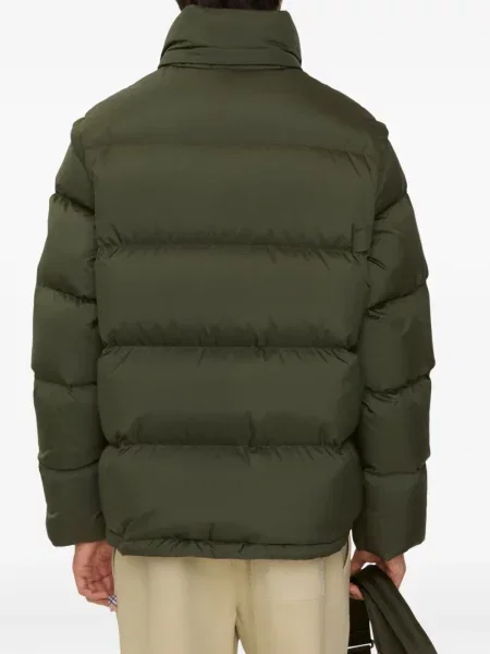 Geacă cu puf Burberry verde
