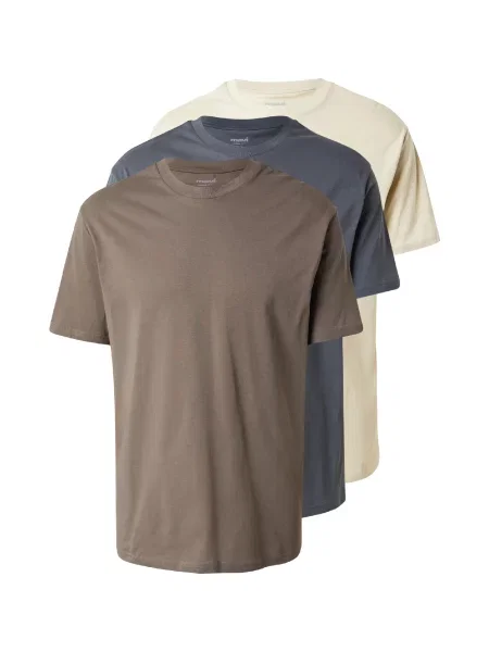 Mavi Tricou crem / ciocolatiu / închis gri