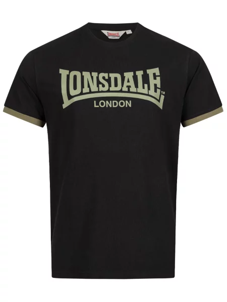 LONSDALE Majica Townhead svetlo zelena črna