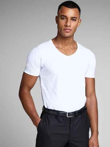 JACK & JONES Tricou alb