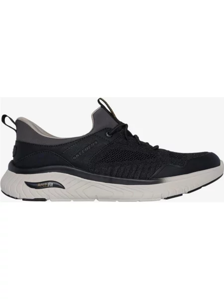 Buty do biegania Skechers Slip-Ins Arch Fit Crosser Emeric jasnoszary 40 czarny