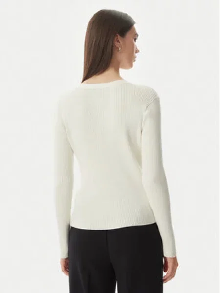 Calvin Klein Pletena jopica Kremna