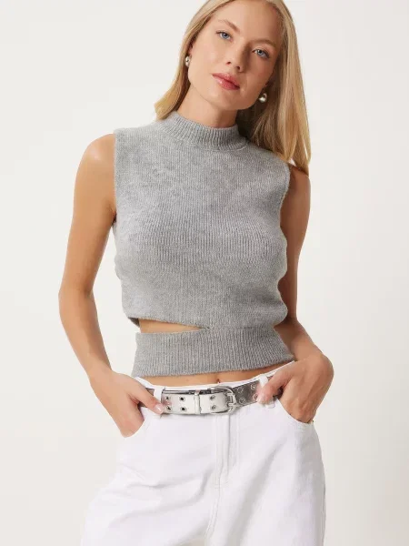 Bluză Happiness İstanbul gri