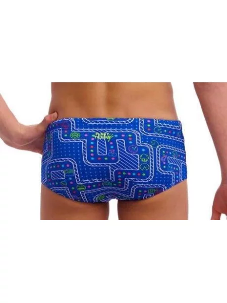 Kąpielówki FUNKY TRUNKS Much Munchies trunki chłopięce niebieskie