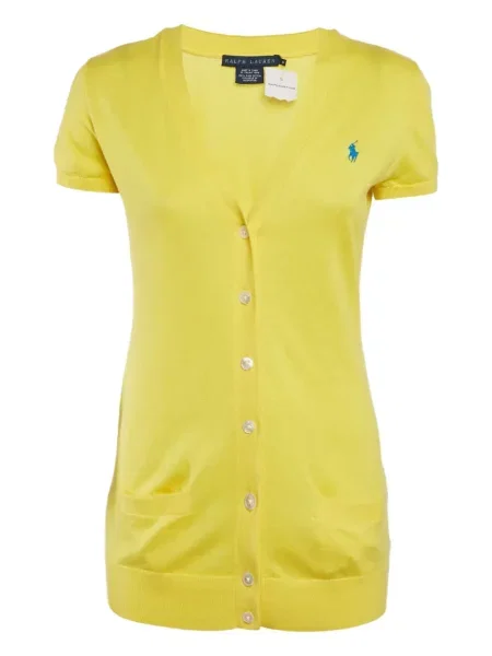 Lniane szorty jeansowe Polo Ralph Lauren białe