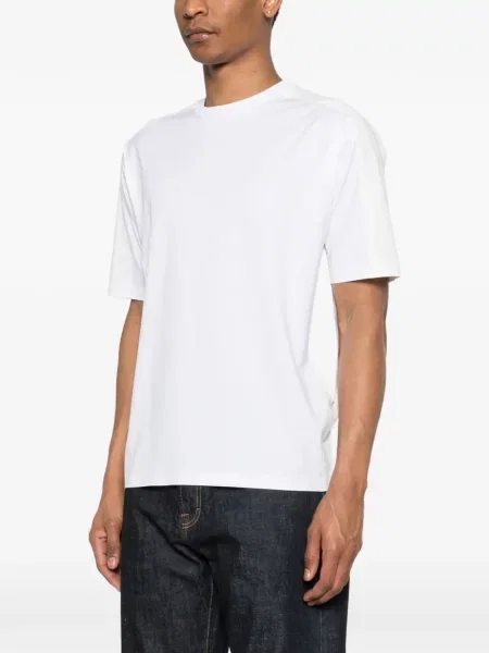 Tricou Herno cu decolteu rotund alb