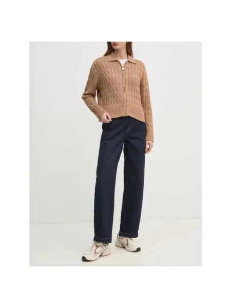 Kardigan Tommy Hilfiger beżowy