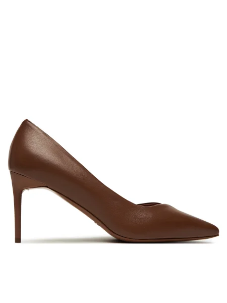 Pantofi cu subțire Max Mara Phyllis maro