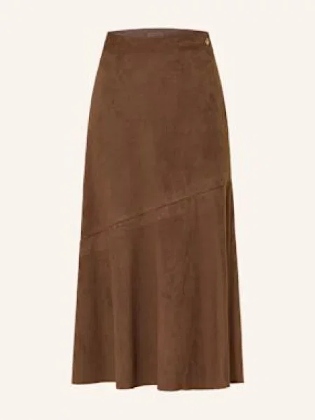 Guess Spódnica Nunzia Z Imitacji Skóry braun