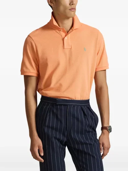 Ριγέ δερμάτινος κάλτσες Polo Ralph Lauren με κορδόνι μαύρο