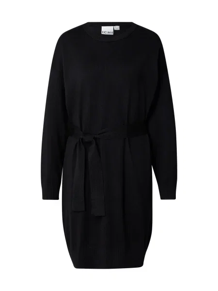 ICHI Rochie tricotat IHLULS' negru