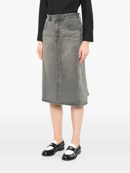 Fustă din denim Jnby gri