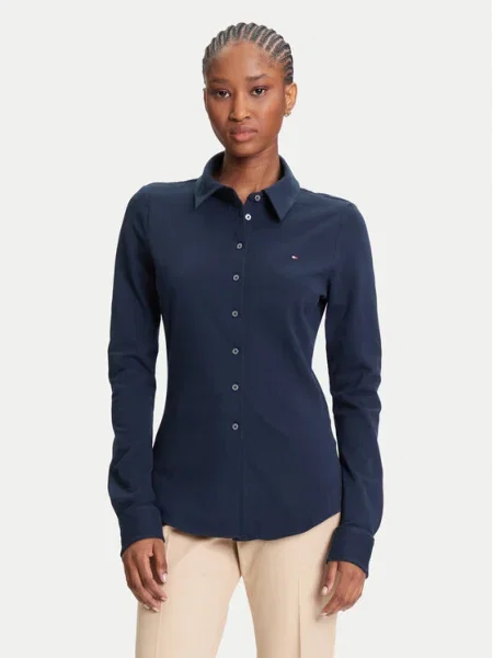 TOMMY HILFIGER Bluză bleumarin