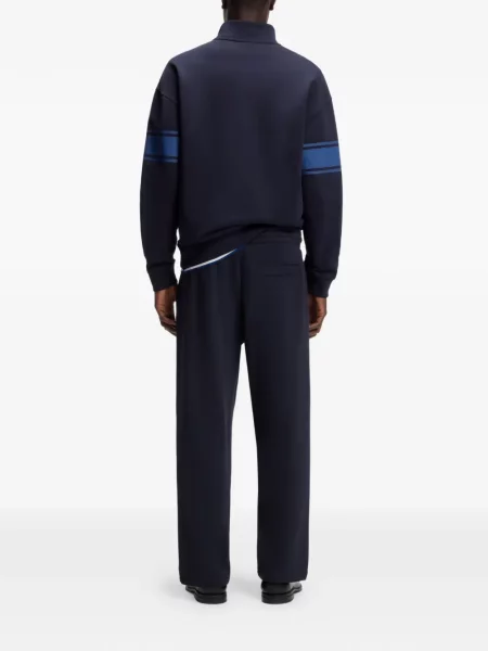 Pantaloni Hugo alergare albastru