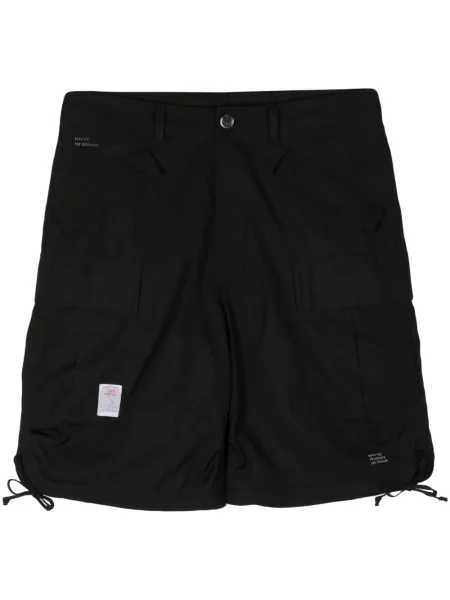 Șnur de strângere pantaloni scurți Undercover negru