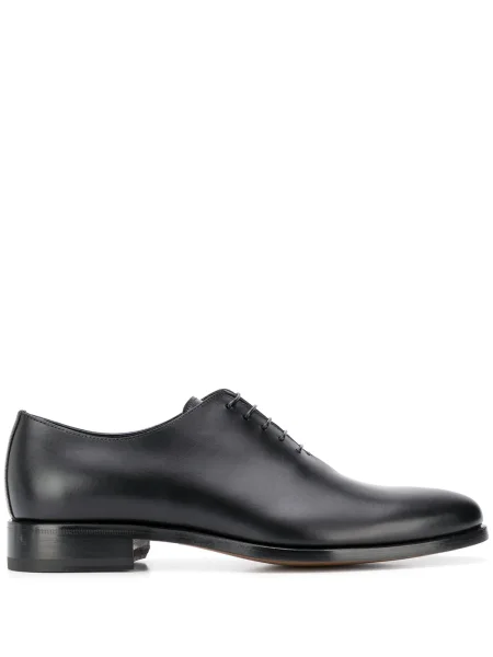 Oxford Scarosso din țesătură twill negru