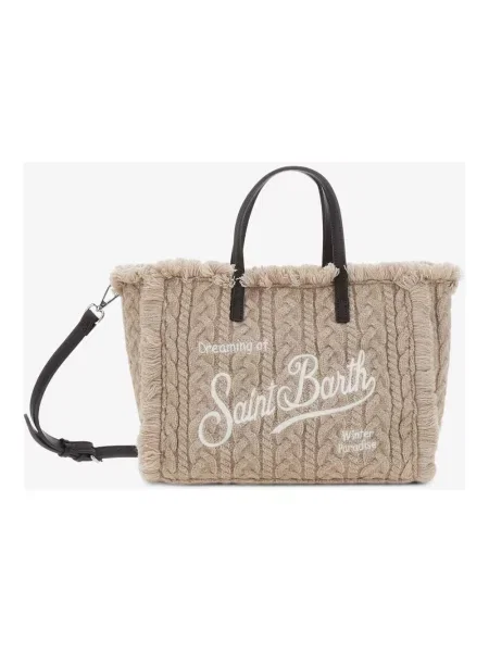 Shopperka Saint Barth beżowa